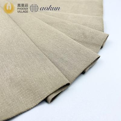 China Stretch Cotton Spandex Twill Knit Viscous Warp Stretch Outwear Casual Fabric for sale