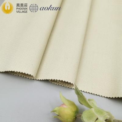 China Phoenix Village Sustainable Polyester Rayon With Viscous Spandex Fabric Fabric With Hot Feature For Suit And Pant for sale