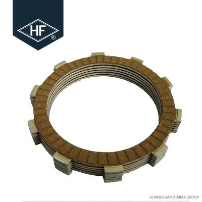 China Clutch Friction Base /103 Paper Material/Rubber Plate For Tornado Motorcycle Clutch Plate Steel Plate Shape HF Benma for sale