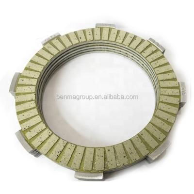 China OEM Durable Paper / HF 103material Rubber Clutch Plates Base Friction Disc Plate For ZONGSHEN CG230 SL300 for sale