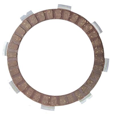 China 103 Bajaj Clutch Plate For Boxer HF Brand Rubber Based Clutch Disc for sale