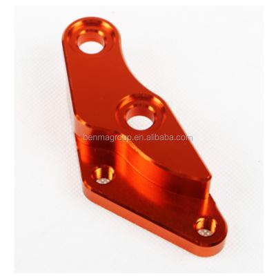 China Aluminum Alloy CNC Parts Motorcycle Caliper Bracket Fit For TEST for sale