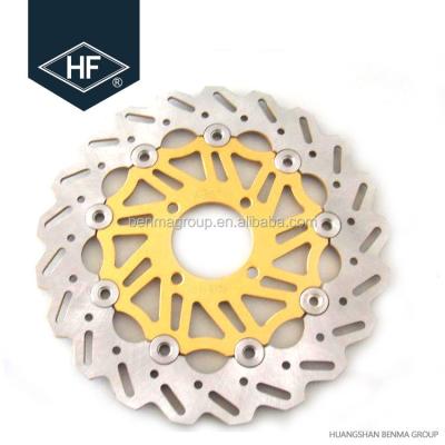 China 2CR13 LC135 Motorcycle Brake Disc 58mm*268mm for sale