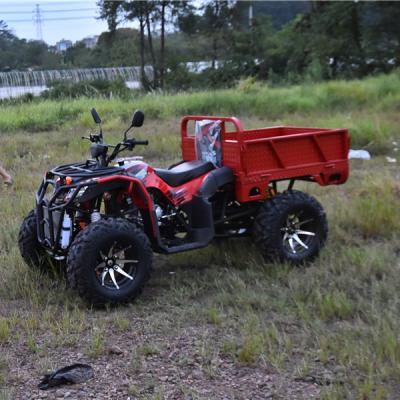 China Stell + Plastic Equipment 250cc Dump 4 Wheel Drive Carts Car Bikes Bike Automatic Atv Quads Cheap China Farm Atvs for sale