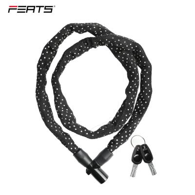 China Black White - Dot Sleeve Mountain Bike Wholesale New Design Bicycle Anti-breaking Lock and Bicycle Anti-theft Lock for sale