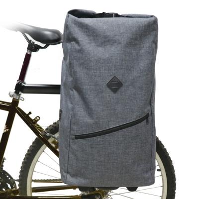 China Large in volume but light in weight pannier and trolley Double-used bicycle bag for shopping after sightseeing capacity 20L for sale