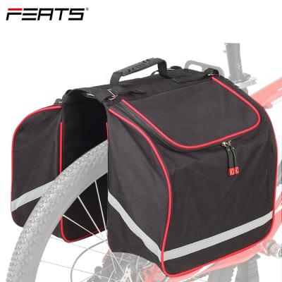 China 2 indivisible FERTS 2 IN 1 30L panniers with reflective branding on each pannier recycling accessories cycle carrier bag for sale