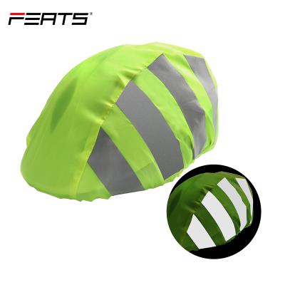 China Easy to take/storage FERTS with 100% reflective polyester and water/wind proof helmet cycling cover strips for sale