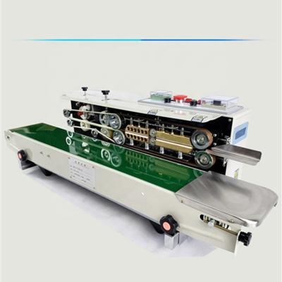 China FR1000 food sealing machine, plastic film sealing machine, continuous bag sealing machine for sale