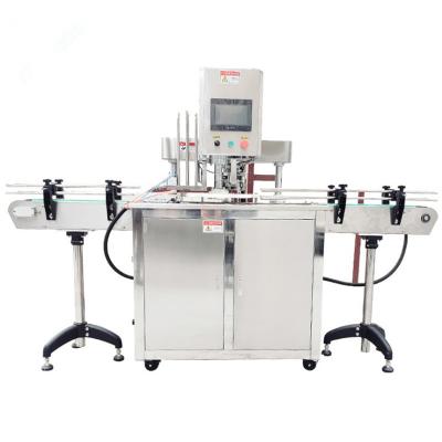 China Automatic Food Can Sealing Machine Paper Tinplate Can Aluminum Can Sealing Machine for sale