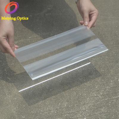 China PMMA material linear fresnel lens 250x150mm with focal length 120mm for solar concentrator for sale