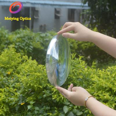 China Round shape pmma material dia 300mm spot fresnel lens,pmma fresnel lens,big fresnel lens for solar concentrator for sale