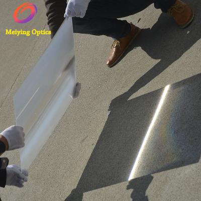 China Large fresnel lens,big fresnel lens,linear fresnel lens for solar concentrator 750X360 FL300mm for sale