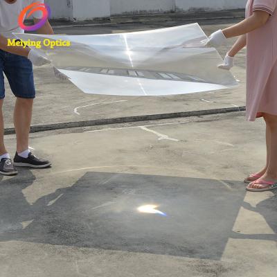 China 1 meter PMMA material fresnel lens,spot fresnel lens ,large fresnel lens ,lentille de fresnel for solar concentrator for sale