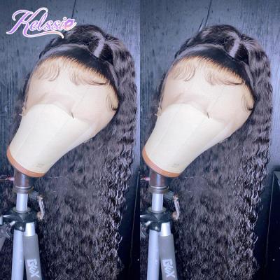 China ST/BW/LW/DW/CW/KCW Full Lace Wig Curly/Deep Water Wet Wavy Pre Plucke With Baby Hair 28 WI Brazilian Handmade Hair Full Lace Wig for sale