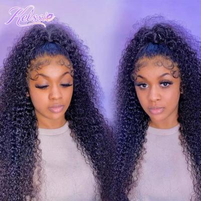 China ST/BW/LW/DW/CW/KCW 100% Human Hair Cheap Wigs Pre Plucked Transparent Natural Brazilian Hair Wig 360 Lace Frontal Wig For Black Women for sale