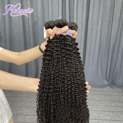 China Kelssiewholesale Raw Virgin Silky Straight Wave Cuticle Aligned Brazilian Mink Body Wave Hair Extensions With Closure for sale