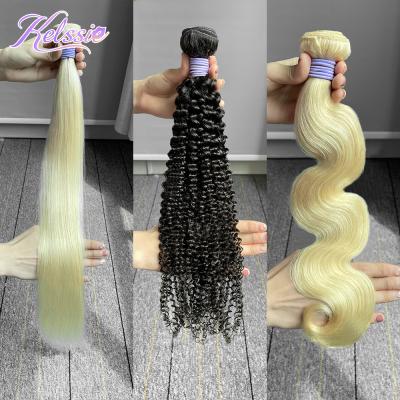 China Wholesale Color 613 Raw Virgin Aligen ST/BW/LW/DW/CW/KCW Indian Cuticle Hair, Free Sample Hair Extension, Unprocessed 613 Hair Vendors for sale