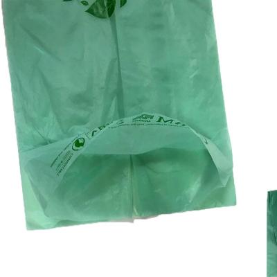 China Recyclable Custom LOGO Packaging Heavy Duty Biodegradable Plastic Bag for sale