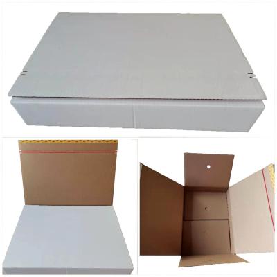 China Success Biodegradable Custom Printed Folding Shipping Boxes Logistics Packaging Mailing Boxes for sale