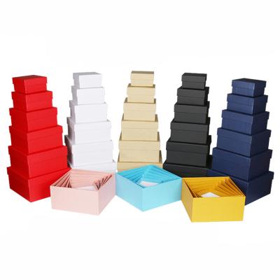 China Recycled Paper Cardboard Materials Small Pin Box Custom Luxury Vouchers Gift Price for sale