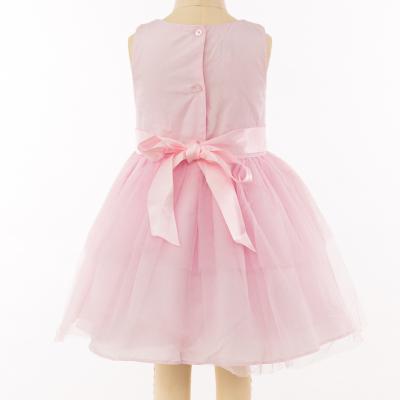 China Anti-wrinkle Finalz new baby dresses girl princess gauze fluffy sleeveless dress for sale