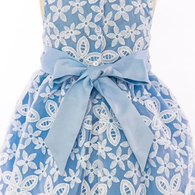 China Wholesale Anti-wrinkle Finalz summer formal sleeveless blue dress dress for girls for sale