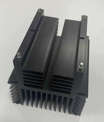 China Bulk Anodized Large Aluminum Heat Sink Extrusion for sale