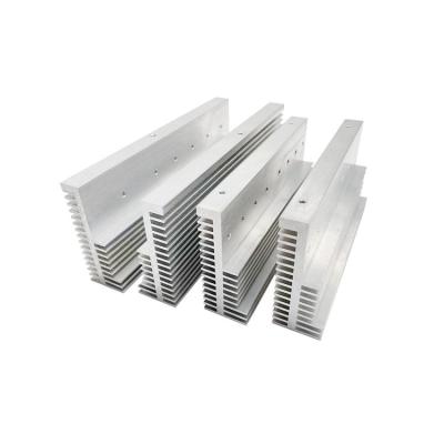 China 6063 Aluminium Heat Sink Extrusion Sheet Water Cooled for sale