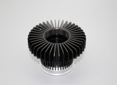 China Custom 6063 Anodized Aluminum Extruded Heat Sink Thermal Conductivity for sale