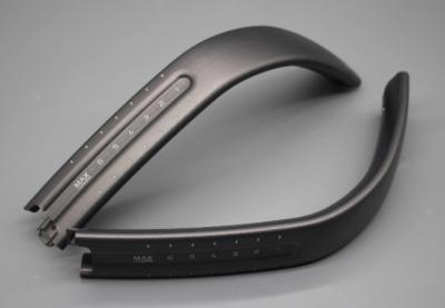 China Produtos de Alumínio Custom Bendable 6061 Alumínio Extrusão Cinza Cores Inteligentes Wearables à venda