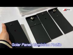 solar energy system aluminum customized solar photovoltaic panels frame alu profile customized desig
