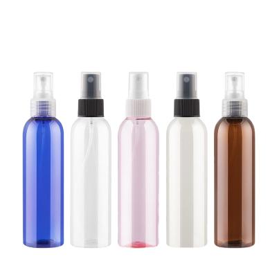 China Cosmetic 60ml Fine Mist Sprayer PET Clear Plastic Empty Refillable Perfume Portable Bottle for sale