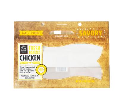 China Takeout Packaging Roasted Chicken Bag Polyethylene Terephthalate Wrapping Plastic for sale