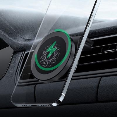 China Smart Phone 10W Car Sensor Wireless Magnetic Car Charger Magnetic Wireless Phone Car Charger Wireless Charger for sale