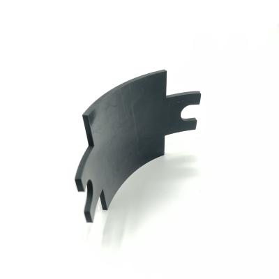 China Wholesale China Manufacture Super Quality Good Elasticity Nylon Plastic Shims PVC Matte Black Silicone Rubber Sheet for sale