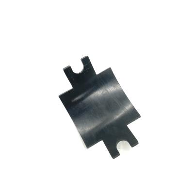 China Industrial Equipment Non-Slip Damping Customized Silicone Rubber Black Molds And Sheet 5mm 3mm for sale