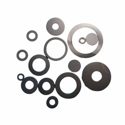 China Temperature Resistant Black Graphite Tooth Electronic Component Nylon Inner Plastic Cushion Gasket Flat Gasket for sale