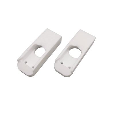 China Heavy Duty Corrosion Resistance PTFE Custom Corrosion Resistant White Plastic Special Shaped Parts for sale