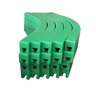 China UHMWPE Applied In Engineering Machinery UHMWPE Plastic Strip Formed Parts for sale