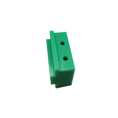 China High Quality Green UHMWPE Low Temperature Resistant UHMWPE Special Shaped Parts for sale