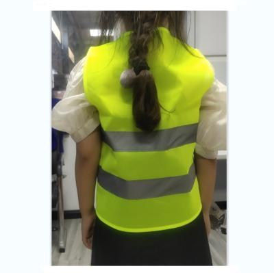 China Factory Customized High Visibility Child Logo Vest Safety Reflective Clothing Custom Running Safety Vest School Boy Girl Kindergarten Top for sale