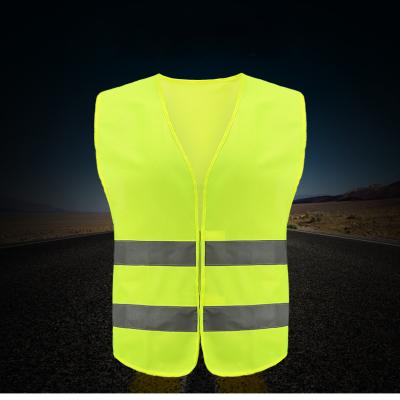 China Low price OEM ODM logo night bike polyester custom high safety multi running strength construction RTS China color color visibility vest reflective vest for sale