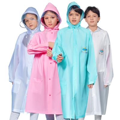 China water proof & Best Selling High Quality Raincoat Breathable Customized Kids Boy Girl Children Rain Wear Reflective Water Proof Hoodie Large Rain Coat for sale