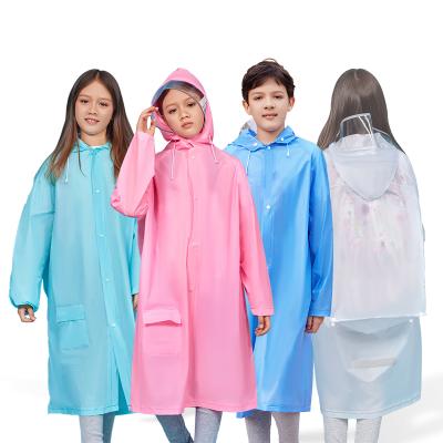 China water proof & Low Price Children Kids Raincoat Boy Rain Coat Breathable One Piece Overalls Raincoat Girl Hooded Raincoat for sale