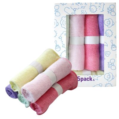 China Baby Beauty 3pcs Premium Soft Absorbent Soft QUICK DRY Washcloth Organic Bamboo Washcloths for sale