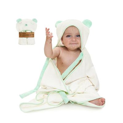 China QUICK DRY Baby Hooded Thick Bamboo Towel, Baby Hooded Towel Organic Bamboo 600gsm for sale