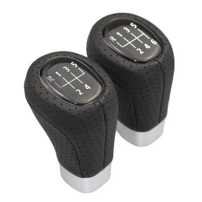 China High quality top selling suitable black handball 5 speed car gear knob D7060 and 6 auto accessories for sale