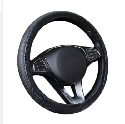 China Universal 12 Business 13 14 17 15 Inch 38CM Car Styling Anti Slip Auto Wood Car Silicon Truckrubber Sport Car Steering Wheel Cover for sale