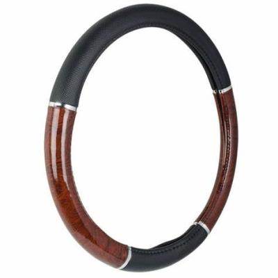 China Affordable Hot Sale Business Universal Use For Car PVC Leather Steering Wheel Cover for sale